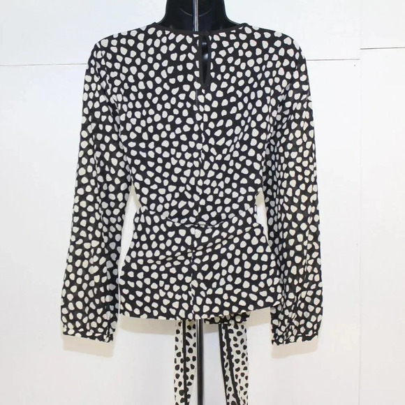 J.CREW ladies Blouse size 2 - Picture 4 of 8